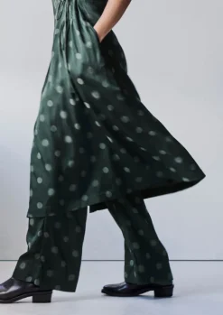 Sun and Moon Jacquard Dress