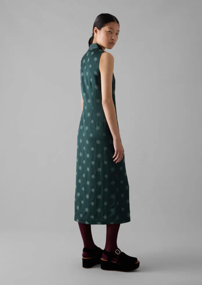 Sun and Moon Jacquard Dress