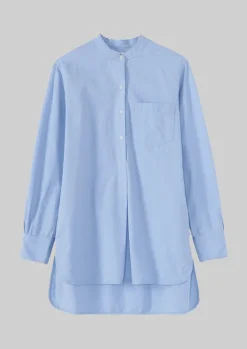 Taro Cotton Oxford Long Shirt