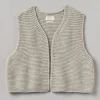 Textured Knit Gilet