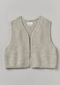 Textured Knit Gilet