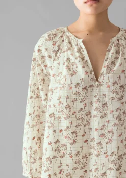 Trellis Floral Block Print Pyjamas