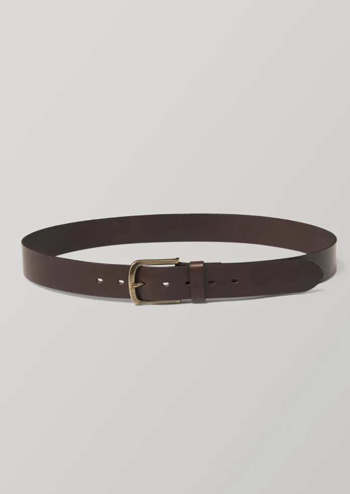 Vegetable Tanned Leather Belt