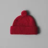 Waffle Stitch Wool Beanie