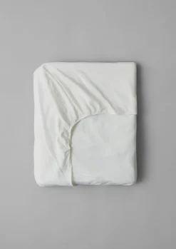 Washed Linen Cotton Fitted Sheet