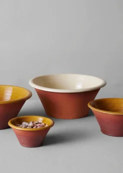 Willow Pottery Salad Bowl