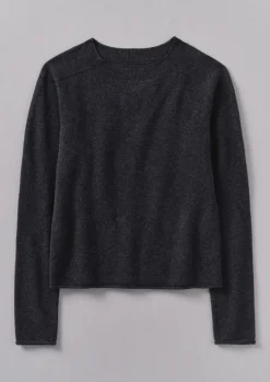 Wool Cashmere Neat Sweater