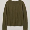 Wool Cashmere Neat Sweater