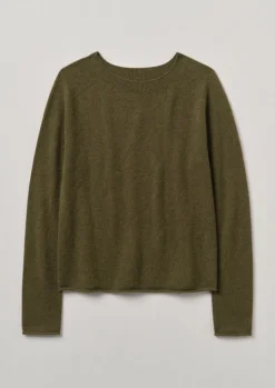 Wool Cashmere Neat Sweater