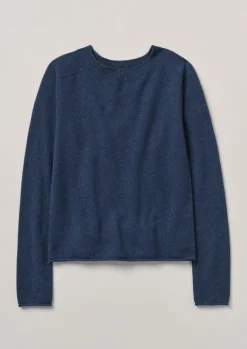 Wool Cashmere Neat Sweater