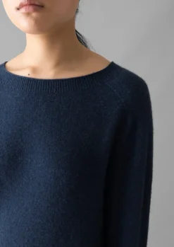 Wool Cashmere Neat Sweater