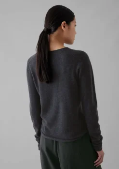 Wool Cashmere Neat Sweater