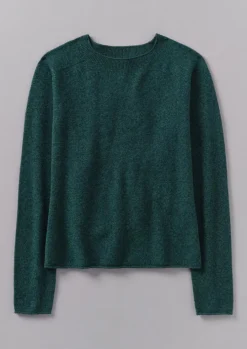 Wool Cashmere Neat Sweater