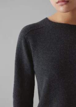 Wool Cashmere Neat Sweater