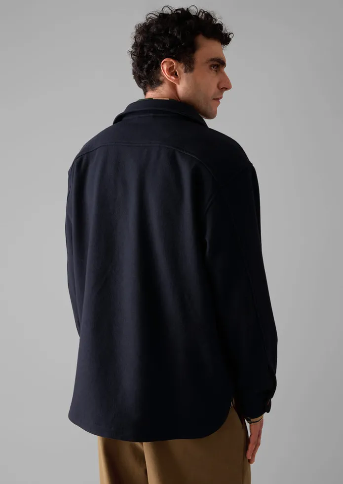 Wool Cashmere Overshirt