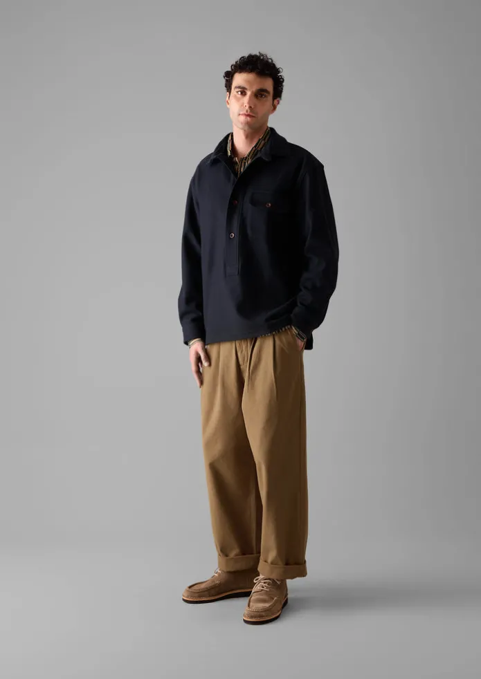 Wool Cashmere Overshirt