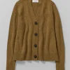 Wool Cashmere Swingy Cardigan