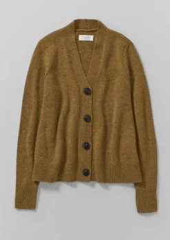 Wool Cashmere Swingy Cardigan