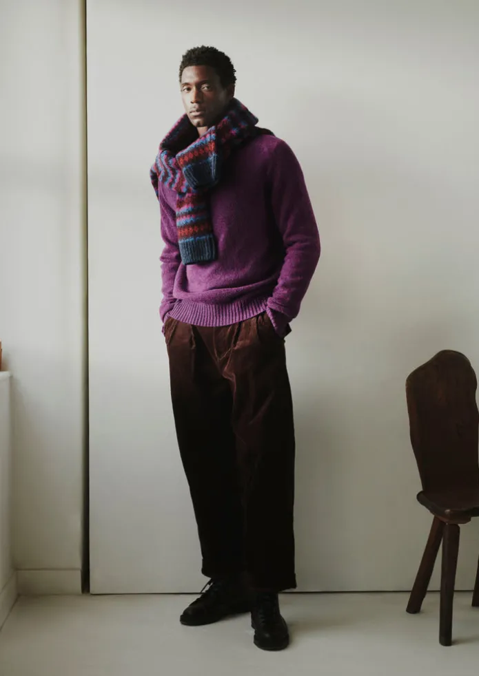 Wool Crew Neck Sweater